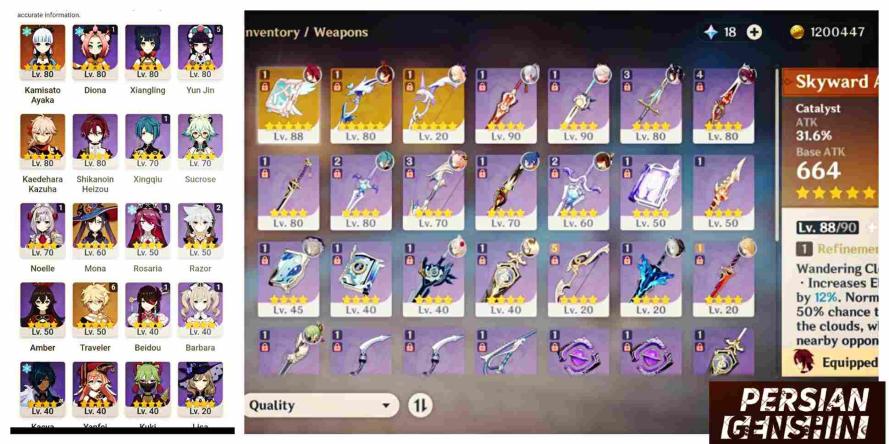 Kamisato Ayaka- Kaedehara Kazuha- Mona