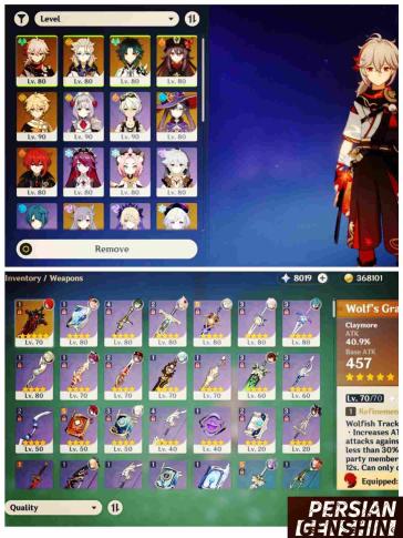 Albedo- Hu Tao- Kaedehara Kazuha- Xiao- Diluc- Keqing- Mona- Qiqi