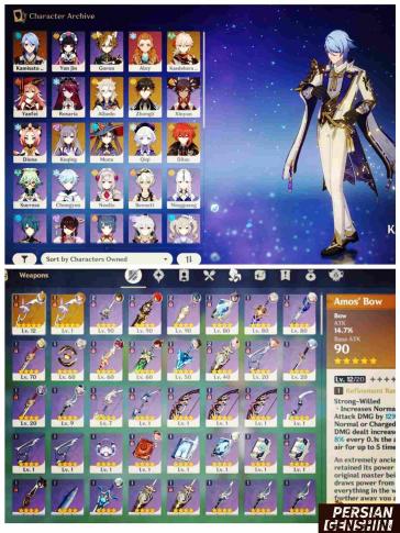 Albedo- Qiqi- Mona- Zhongli- Kamisato Ayato- Kaedehara Kazuha- Diluc- Keqing