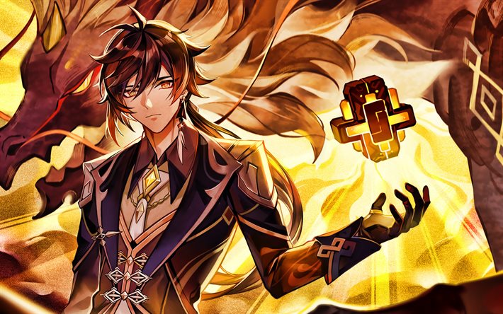 Diluc - yoimiya - Klee - Zhongli - Jean - Keqing c1 - Mona